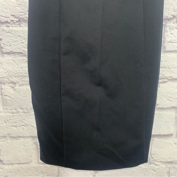 NWT Flavio Castellani Ivory And Black Elegant Bodycon Dress - Picture 8 of 16